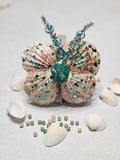 Mermaid Shell Butterfly — Handmade Seashell Art