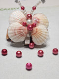 Pearl Bridal Shell Butterfly — Handmade Seashell Art