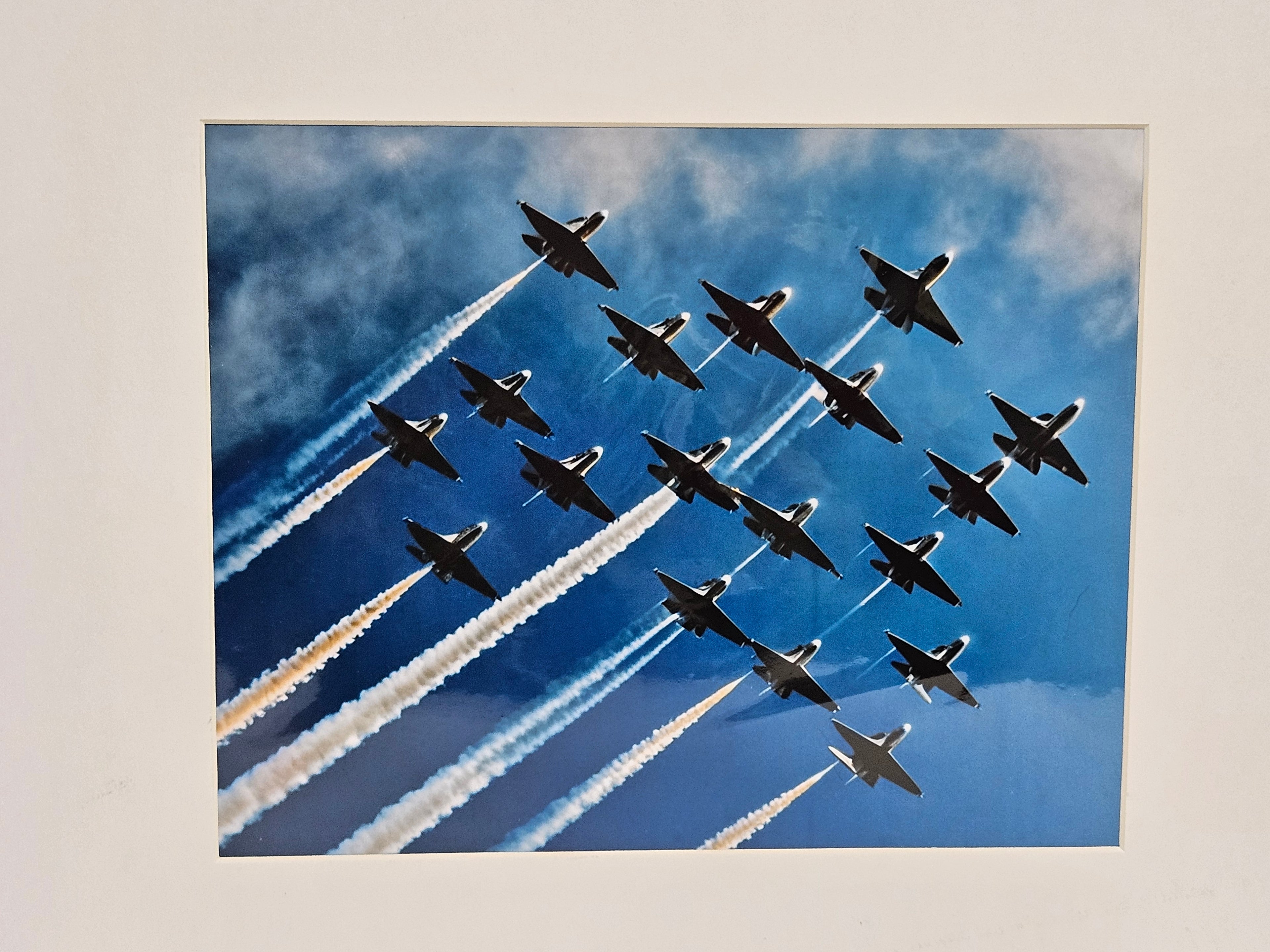 Military Jets Formation  -Framed Photo Print