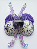 purple white butterfly