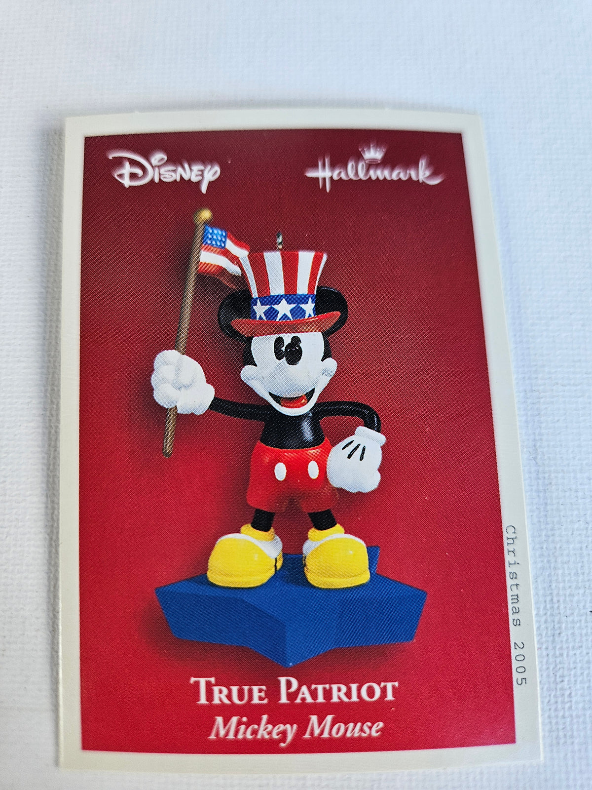 True Patriot Mickey Mouse – Hallmark Keepsake Ornament (2005)
