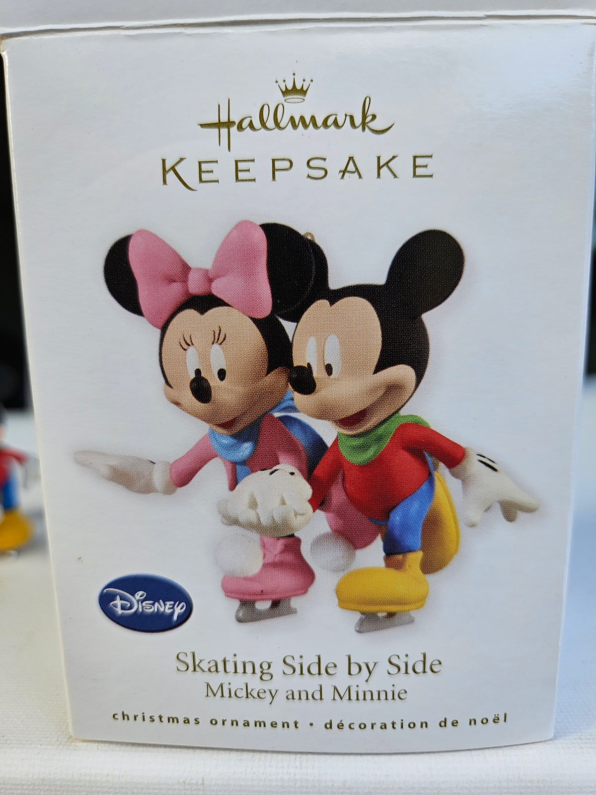 Skating Side by Side – Mickey & Minnie   Hallmark Keepsake Ornament