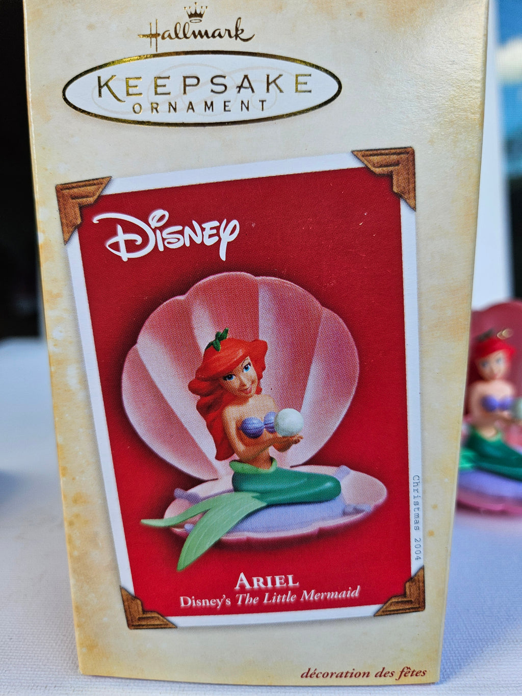 Christmas in May – Hallmark Keepsake Ornament Ariel The Little Mermaid (2004) New in Box