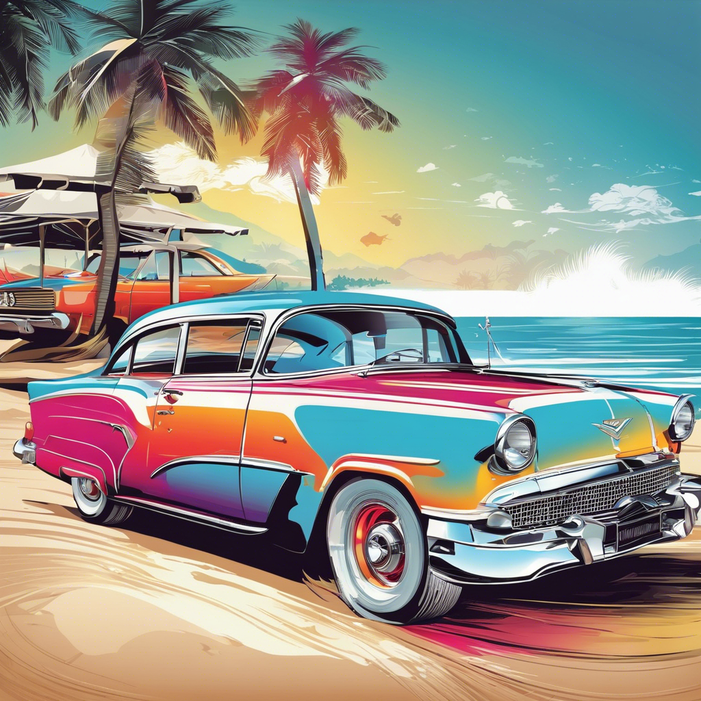 Pleasure Ride on the Beach where the sun meets the sand