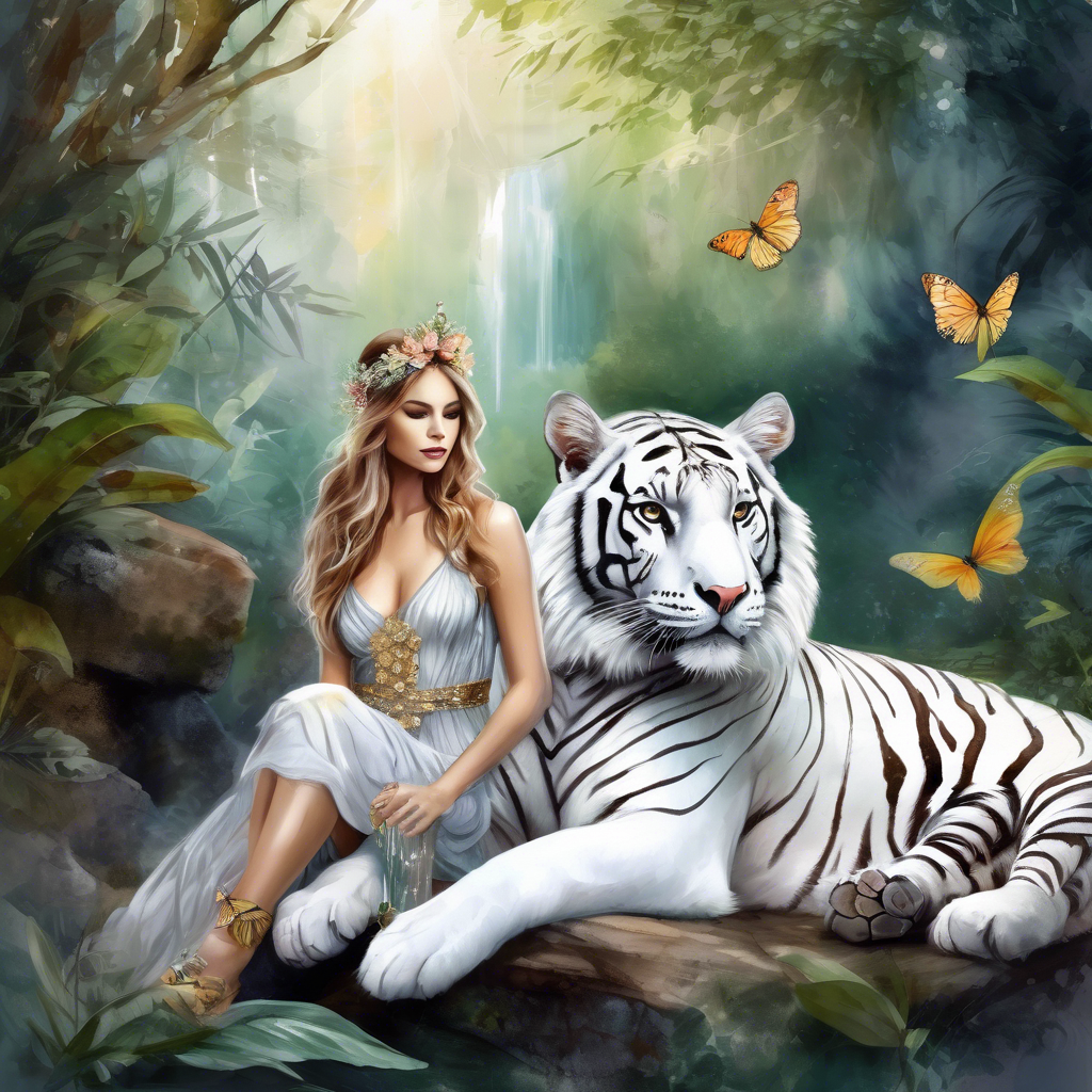 Goddess Fairy Princess Guarded By Her guardian