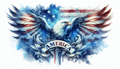Veteran Print – America The Beautiful as Eagle’s Wings