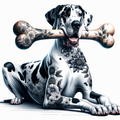 Tattooed Great Dane